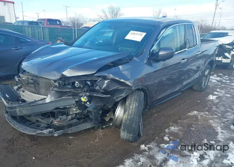 2019 Honda Ridgeline Rtl-E from USA, damaged, VIN 5FPYK3F78KB014274